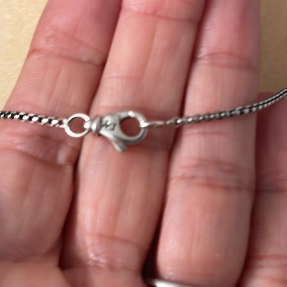 David Yurman Petite Albion Pendent Necklace with Amethyst  and Diamond SS - Picture 6 of 10